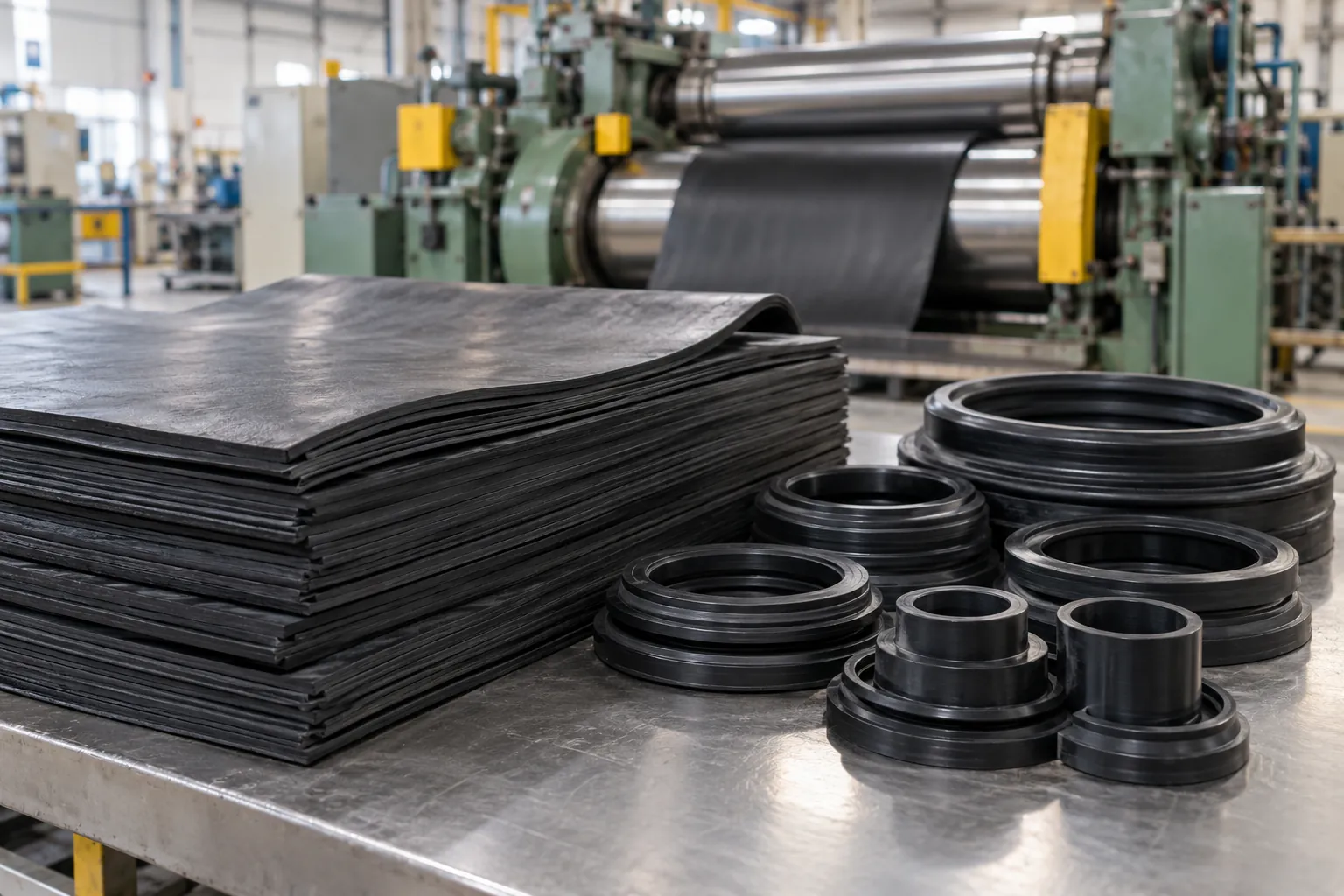 Rubber and plastics